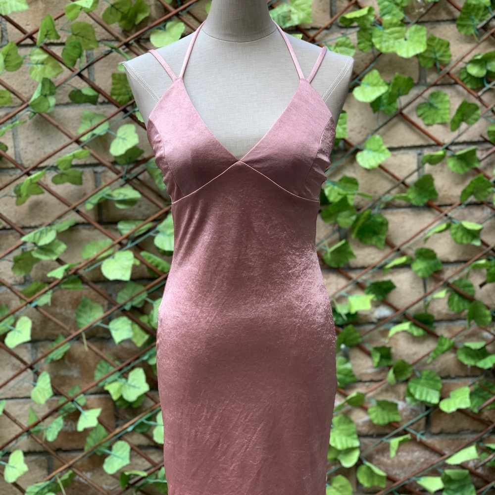 Dusty rose dress